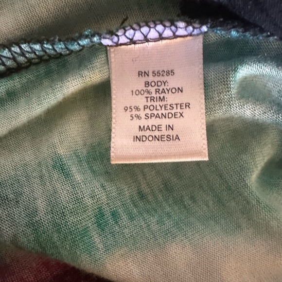 Express Dress in Rainbow Colors w/ Pockets, Sz XS Casual Summer Shift Dress - Picture 8 of 8